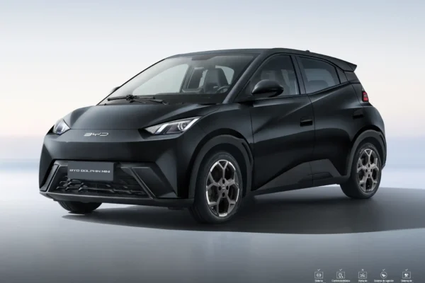 BYD Seagull negro exterior