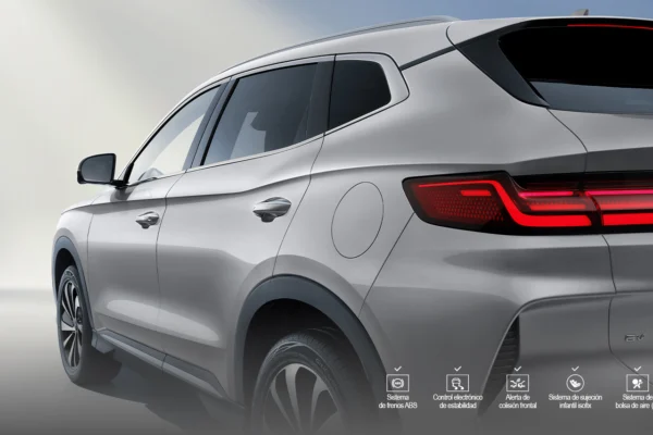 BYD Song Plus EV exterior perspectiva