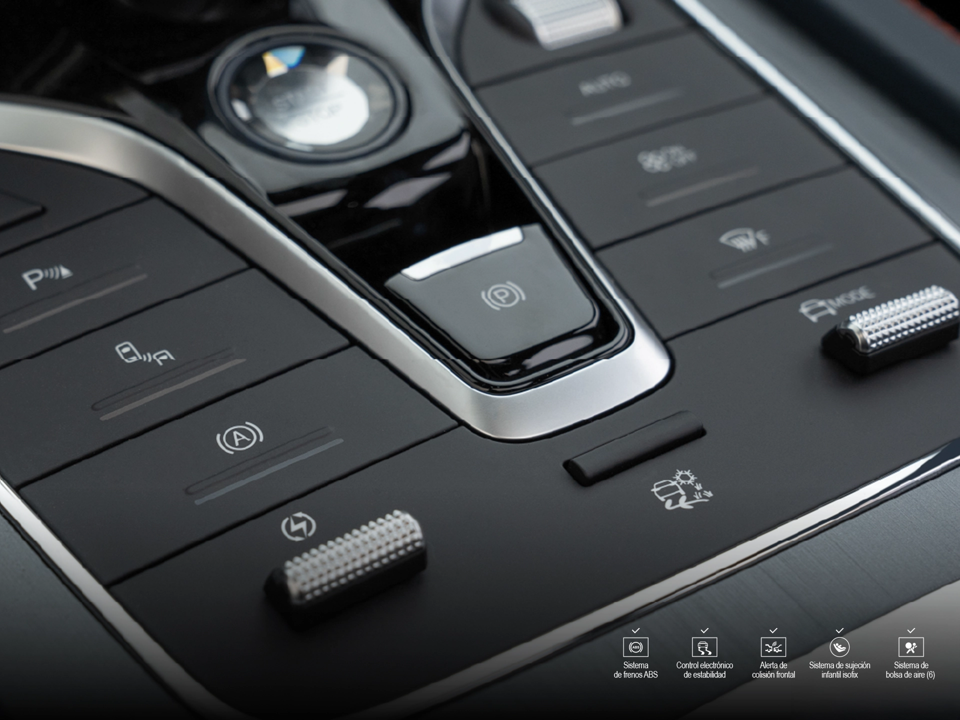 BYD Yuan Plus Lux interior controles