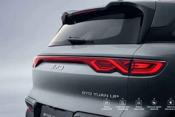 BYD Yuan Up exterior baúl