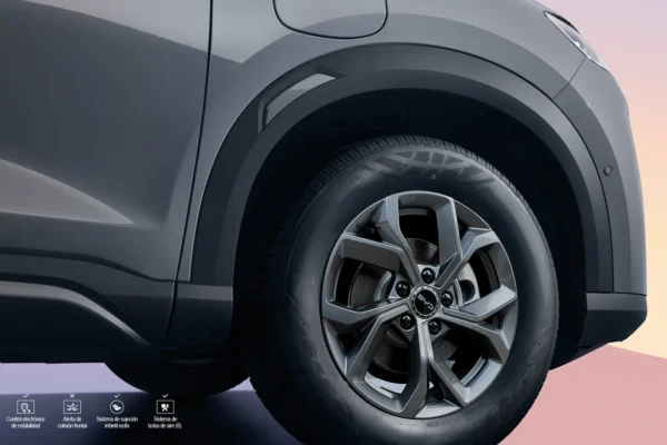 BYD Yuan Up Lux exterior llanta y rin